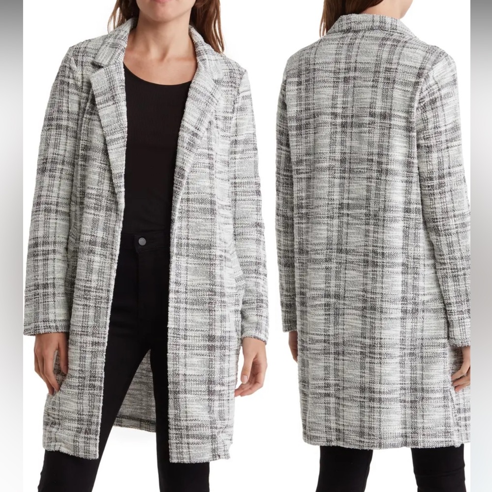 Plaid topper